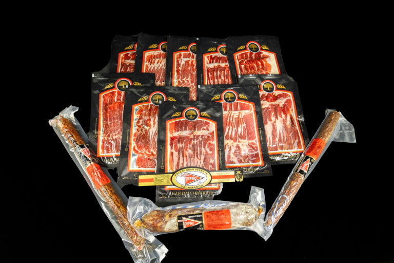 Lote 14: paleta Gran Reserva Duroc + embutido + cabecero bellota